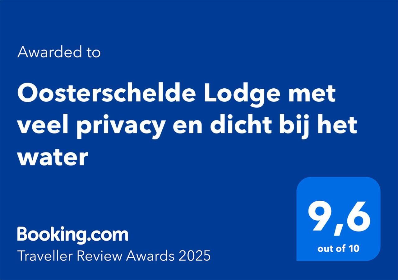 Oosterschelde Lodge Met Veel Privacy En Dicht Bij Het Water Scherpenisse Bagian luar foto